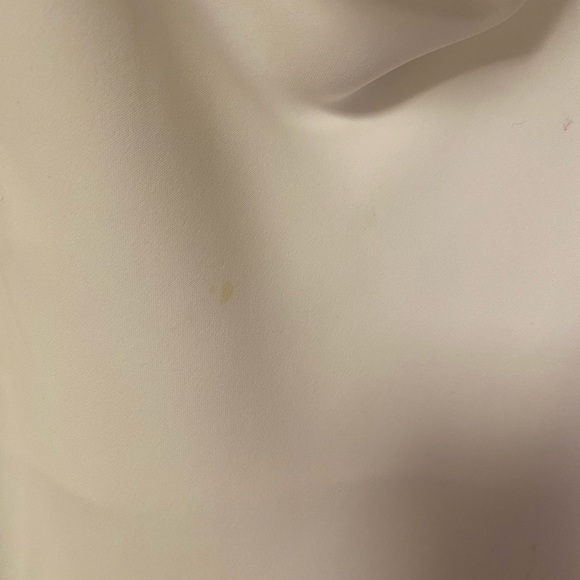 Babaton Aritzia Cowl Neck Tank, White, Medium - Picture 3 of 3